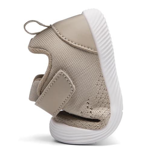 Image of MORENDL Toddler Sneakers Baby Boys & Girls Barefoot Shoes Lightweight Breathable Walking Running Tennis Athletic Sport Shoes