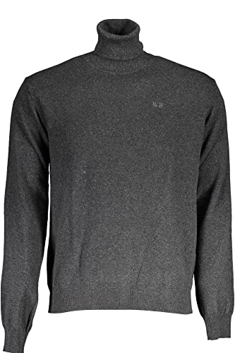 Pull gris laine homme La Martina contre le froid hivernal avec élégance