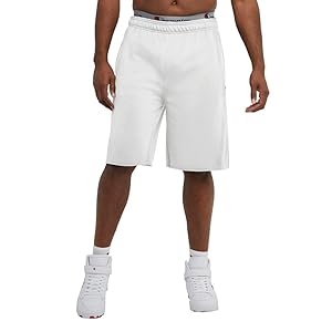 Champion Men's Shorts, Fleece, Midweight Shorts, Athletic Shorts With Pockets (Reg. Or Big & Tall)