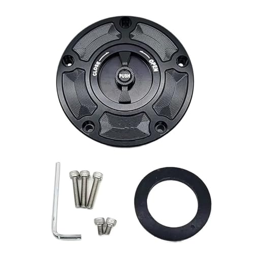 �^���N�L���b�v CFMOTO 800MT 650NK 400GT 400NK 450NK 250NK 450SR 250SR CNC �R���K�X�^���N�L���b�v�ɓK�� �o�C�N�A�N�Z�T���[(Black Black)