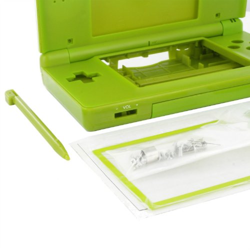 eForBuddy Full Replacement Housing Case with Screws for Nintendo DS Lite, Green