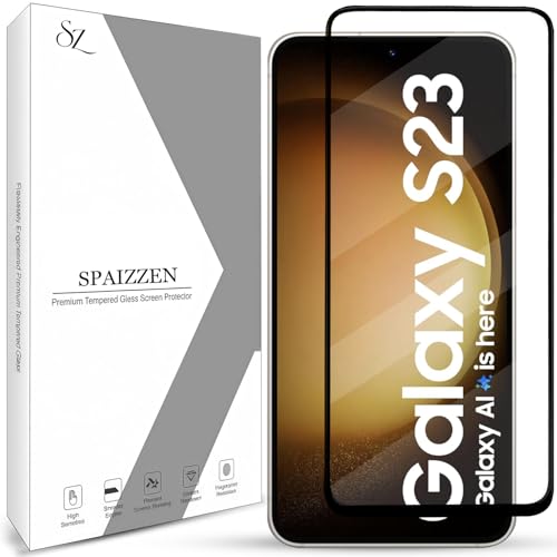 Image of Tempered Glass Screen Protector Compatible for Samsung Galaxy S23 5G / Samsung Galaxy S23 with Edge to Edge Coverage and Easy Installation Kit