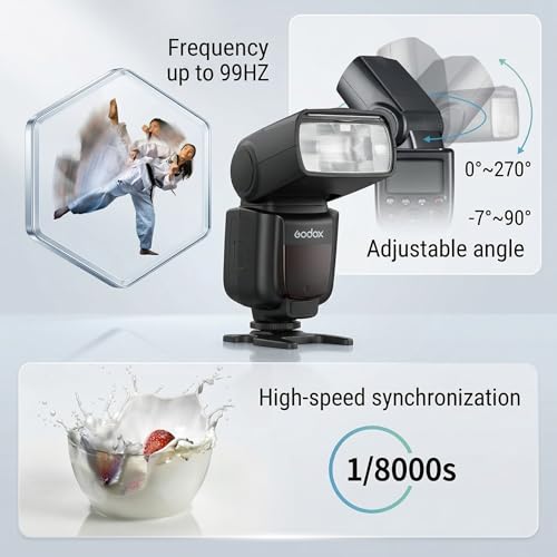 Godox Flash TT600 - Speedlite Flash with Built-in Trigger System Compatible for Canon Nikon Pentax Olympus Fujifilm Panasonic,Creative Lighting for DSLR Cameras by GODOX - Image 4