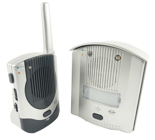 ELRO Wireless 2-way intercom system 40m range door opener building technology
