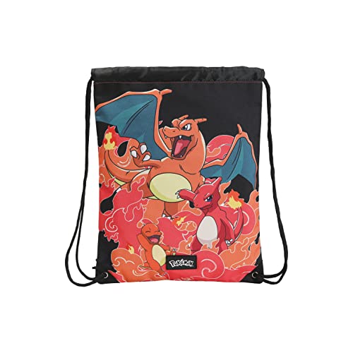 Sac à dos Pokémon enfant adaptable trolley cartable orange Salamèche