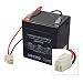 AlveyTech 12 Volt Battery Pack for The Razor Power Rider 360 (5 Ah, with Harness)