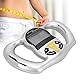 QIRG Fettabbaumonitor, Handgerät Zur Messung des BMI-Massenindex-Körperfett-Analysators Basalmetabolismus Gewichtsverlust Fitness-Monitoring-Prozent-Körperfett-Messgerät mit Datenspeicherfunktion