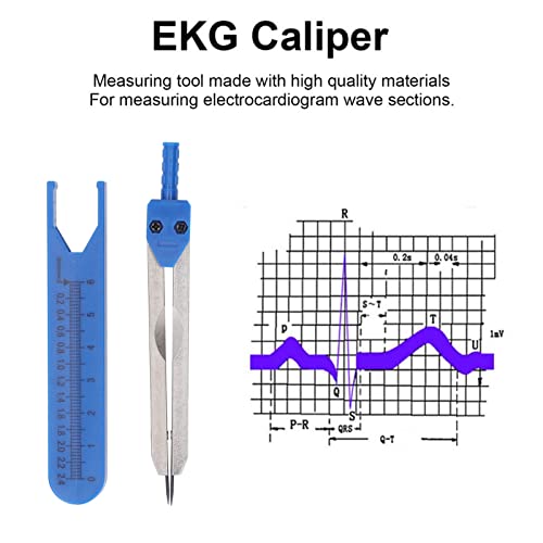 Calibrador EKG de acero inoxidable 0-2.4 in miniatura 3