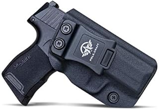 Sig P365 Holsters, P365 Holsters IWB Kydex For Sig Sauer P365 / P365 SAS / P365 X Holsters Concealed Carry - Kydex Holster for P365 IWB Holster Sig P365 Gun Accessories - 365 Pistol Case(Black, Right)