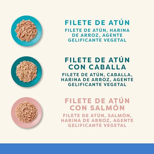 Miniatura 3 de Bolsitas De Comida Húmeda Natural Para Gatos Applaws, Selección De Pescado En Gelatina - 12 X 70 G