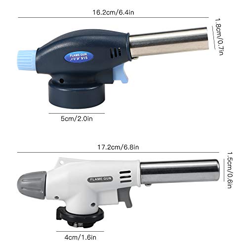 Ferramenta ao ar livre, Romacci Tocha a gás portátil Acampamento ao ar livre Queimador de gás butano