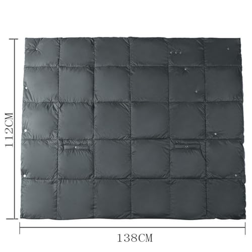 Cobertor aquecido multifuncional (54,3 x 48 polegadas), aquecedor de corpo aquecido por USB, conexão