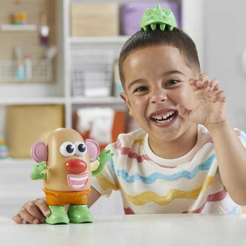 Image of Potato Head Spudasaurus Dinosaur Figure with 12 Parts and Pieces, Toddler and Preschool Toys for Boys and Girls Ages 2 Years and Up
