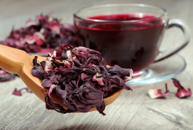 Miniatura 4 de Té de hibisco premium, 150 bolsas de té, 100% natural, sin cafeína, 8.47 oz por West Dawn Naturals