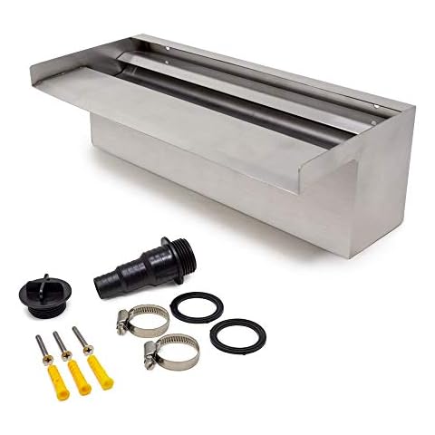 allpondsolutions 90cm Stainless Steel Water Blade Cover