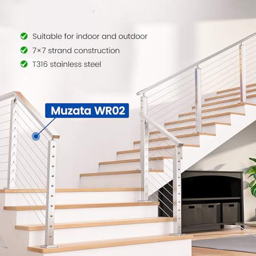 image for Muzata 200 ft 1/8