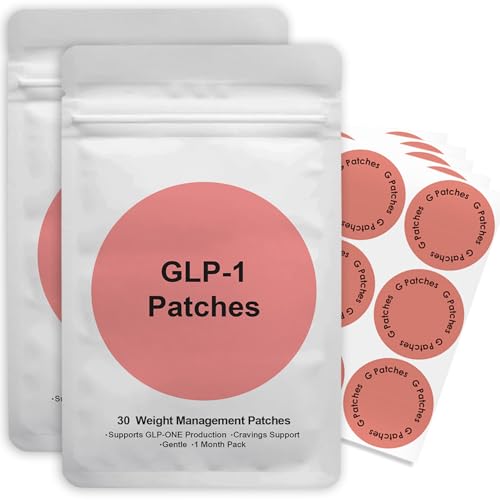 GLP-1 Patches (2Pack - 60),GLP-1 Patch,GLP-1 Patches Gifts for Women Men