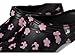 Crocs Unisex Classic Clog - Seasonal Graphic Black/Flowers Mens 6/Womens 8 Medium