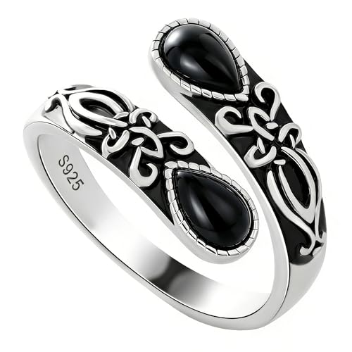 Sumeror 925 Sterling Silver Black...