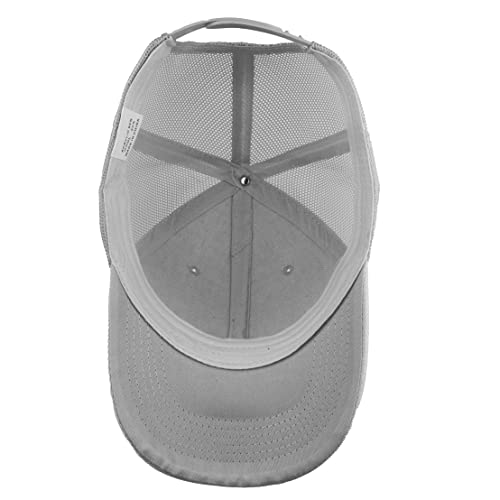 Image of Gelante Mesh Trucker Baseball Cap Snapback Hat Structured Front Panel