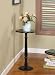 King's Brand PS22 Plant Stand Accent Side End Table, Black Finish