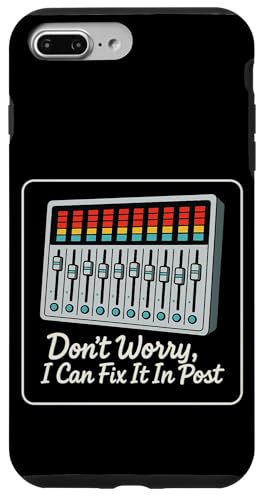 Don't Worry I Can Fix It In Post Audio Engineer Mixing Board Case for iPhone 7 Plus/8 Plus