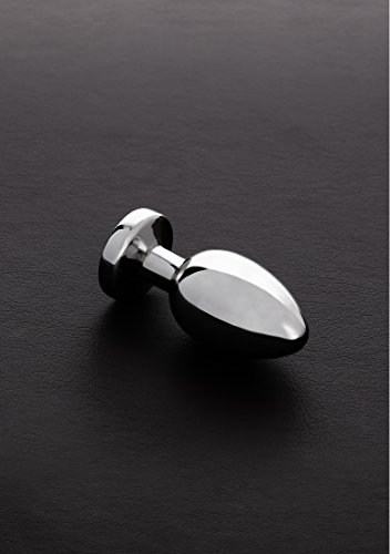 Plug anal avec bijoux rouge taille S Triune pour couples