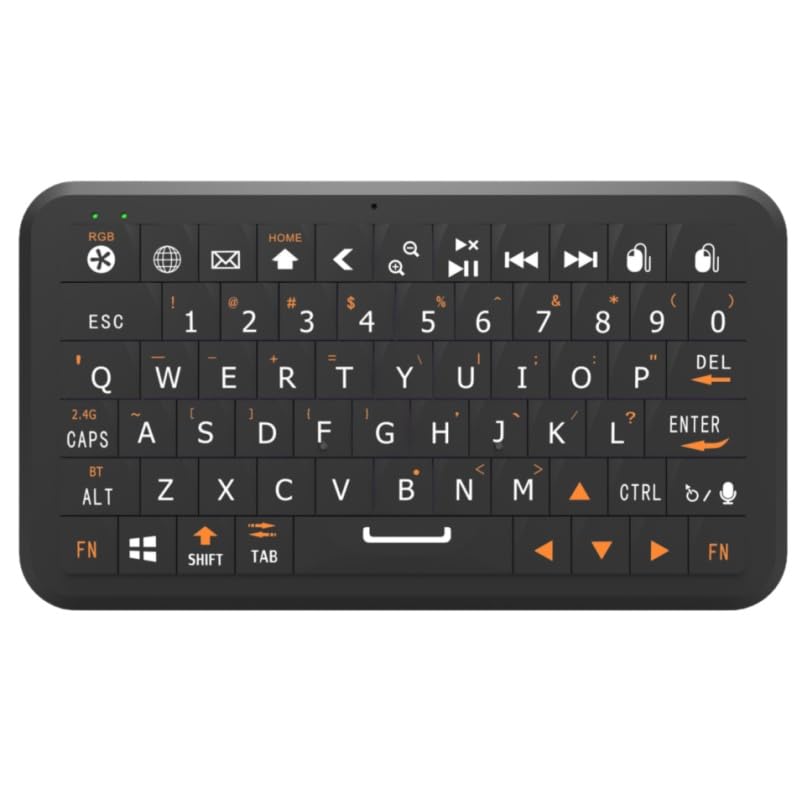Amazon | Winmaxle ミニキーボード Bluetooth 5.0 ワイヤレス 2.4GHz