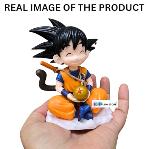 Image of Blue Aura Anime Action Figure Cute Mini Size Height - 12cm Anime Figures | Go-k Cloud Mini Figure