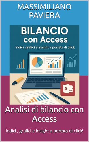 Analisi di bilancio con Access: Indici , grafici e insight a portata di click! (L’Intelligenza Artificiale per il Business: dai modelli strategici all’esecuzione Vol. 2)