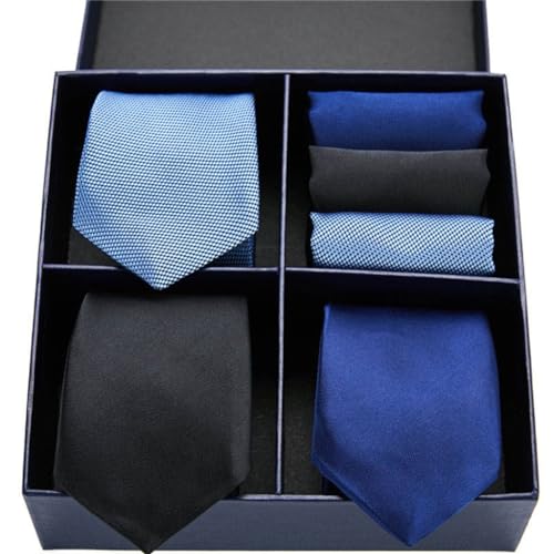 Set de corbatas y pañuelos para hombre