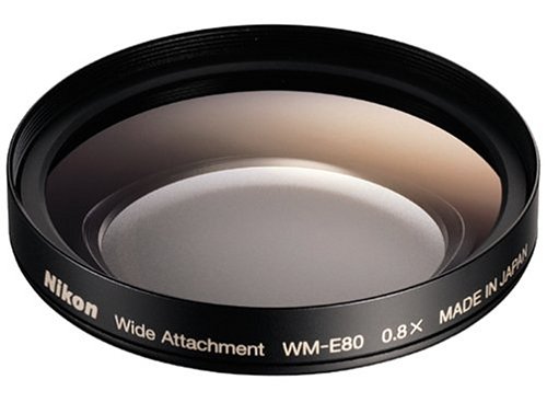 Nikon wm-e80 Wide Converter Lens for Coolpix 8800�f�W�^���J����