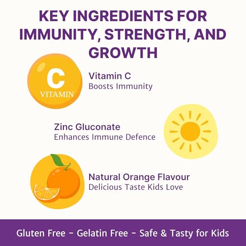 Image of HealthBest Kids Multivitamin Gummies, Orange, Cherry & Strawberry 30 Count Gummies for Men & Women - Increase School Growth Stamina & Energy Antioxidants