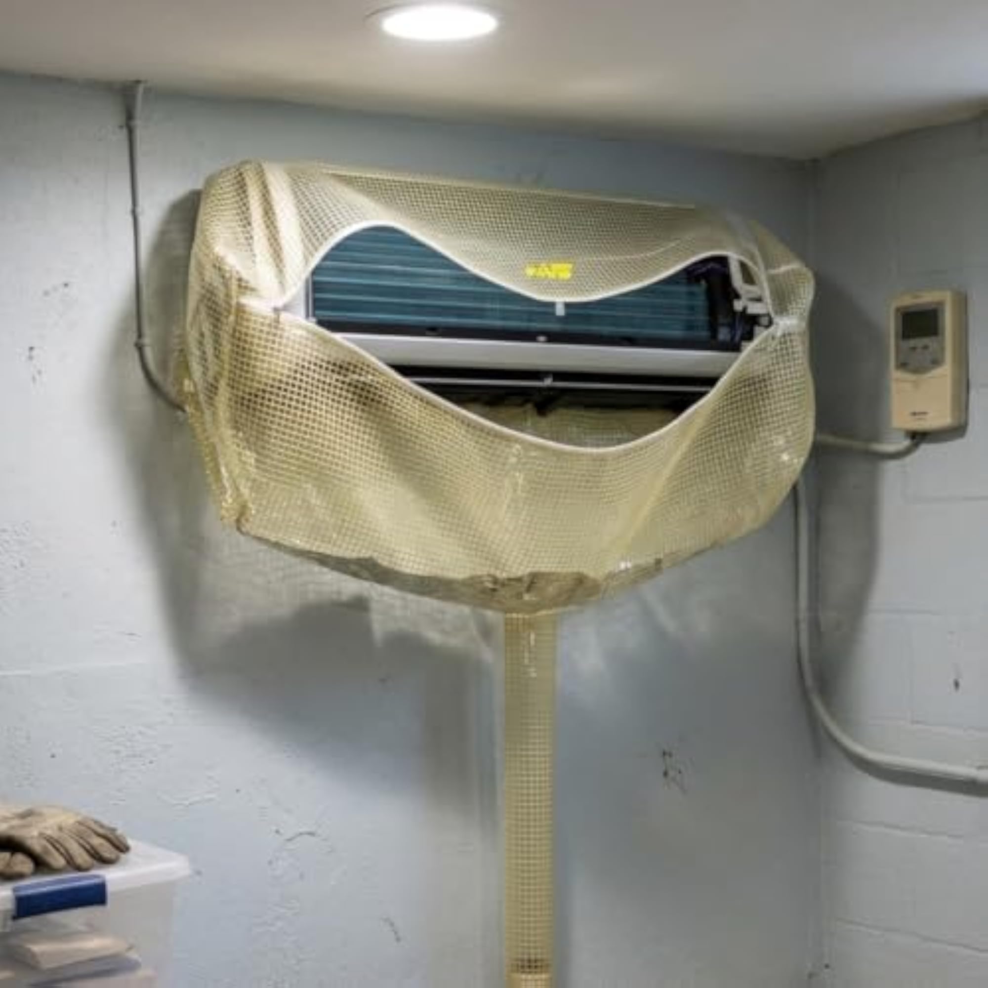 Split AC Service Cleaning Cover 48 Inch - PVC Waterproof
