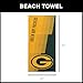 Northwest Green Bay Packers NFL Progression Jacquard Beach Towel 36 x 72 Inches