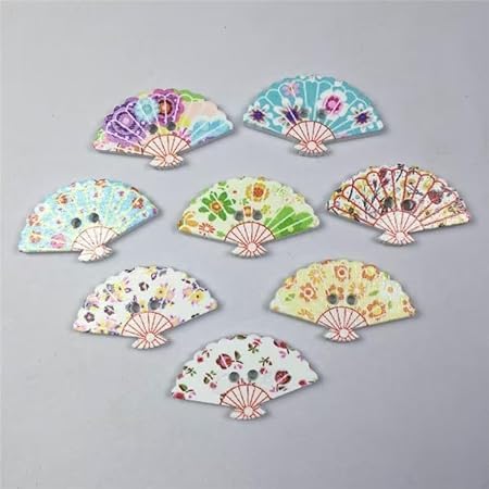 Image of ZhangyiHot 4 Pcs Random Color Fan Needle Minder, Pin Holder for Cross Stitch, Needlework and Embroidery Accessories(ZS645)