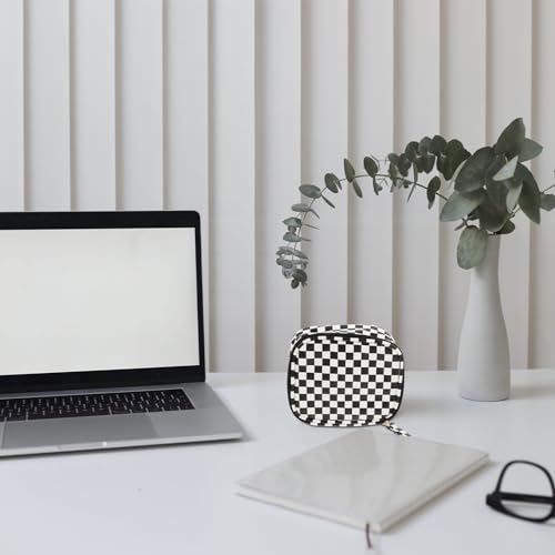 Bolsa De Período Com Zíper Bolsa De Armazenamento De Absorvente Higiênico Bolsa De Couro Pu Bolsa De