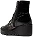 FLY LONDON Women's BAAN538FLY Fashion Boot, Silver Black, 10