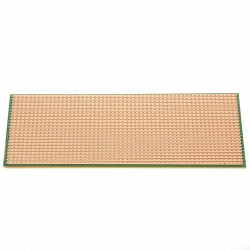 Lot de 2 circuits imprimés en cuivre simple face PCB platine, panneaux de bandes non coupées