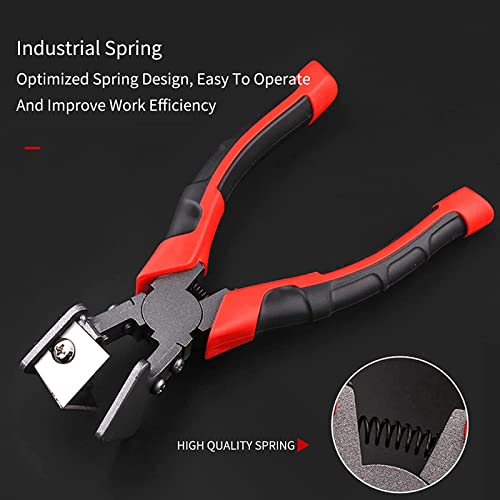 V Notch Pliers Right Angle Miter Shear Cutter 90 Degree Gasket Shears Multi Angle Miter Shear Cutter Hand Tools Trunking Scissors Trim Cutter for Cutting Soft Wood, PVC, Rubber Strip - Image 6