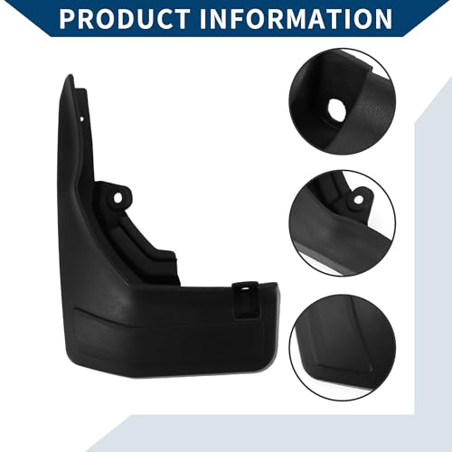 Image of Mud Flaps Splash Guards W /Mount Accessories for Mercedes-Benz GLC 300L (with Pedals) 2020-2022 Front and Rear Mud Guards 1 Set