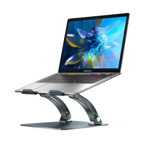 Soporte para laptop ergonómico con aleación de aluminio para escritorio