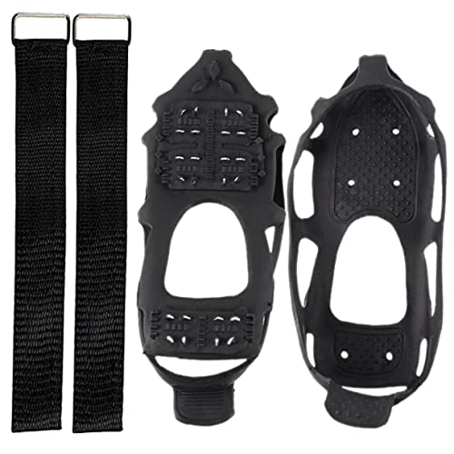 COLLBATH Ice Cleats for Boots Practical Shoes Grippers Non-Skid Climbing Crampon Spike Accessories
