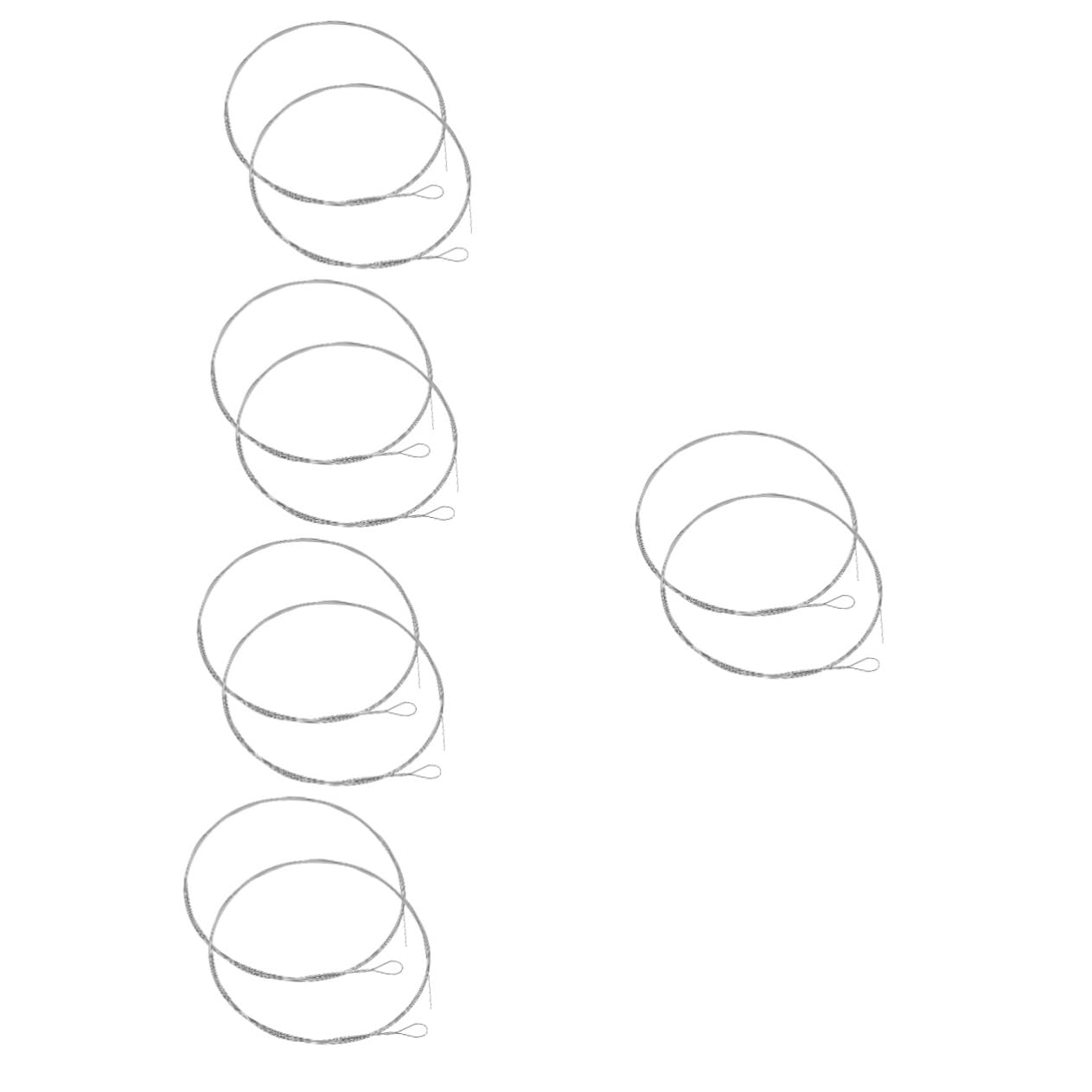 BESTonZON 10pezzi Steel Dulcimer String Accessorio Di Ricambio Per Strumenti Musicali Corde Resistenti Per Dulcimer Qualità Sonora Eccellente Per Musicisti e Insegnanti