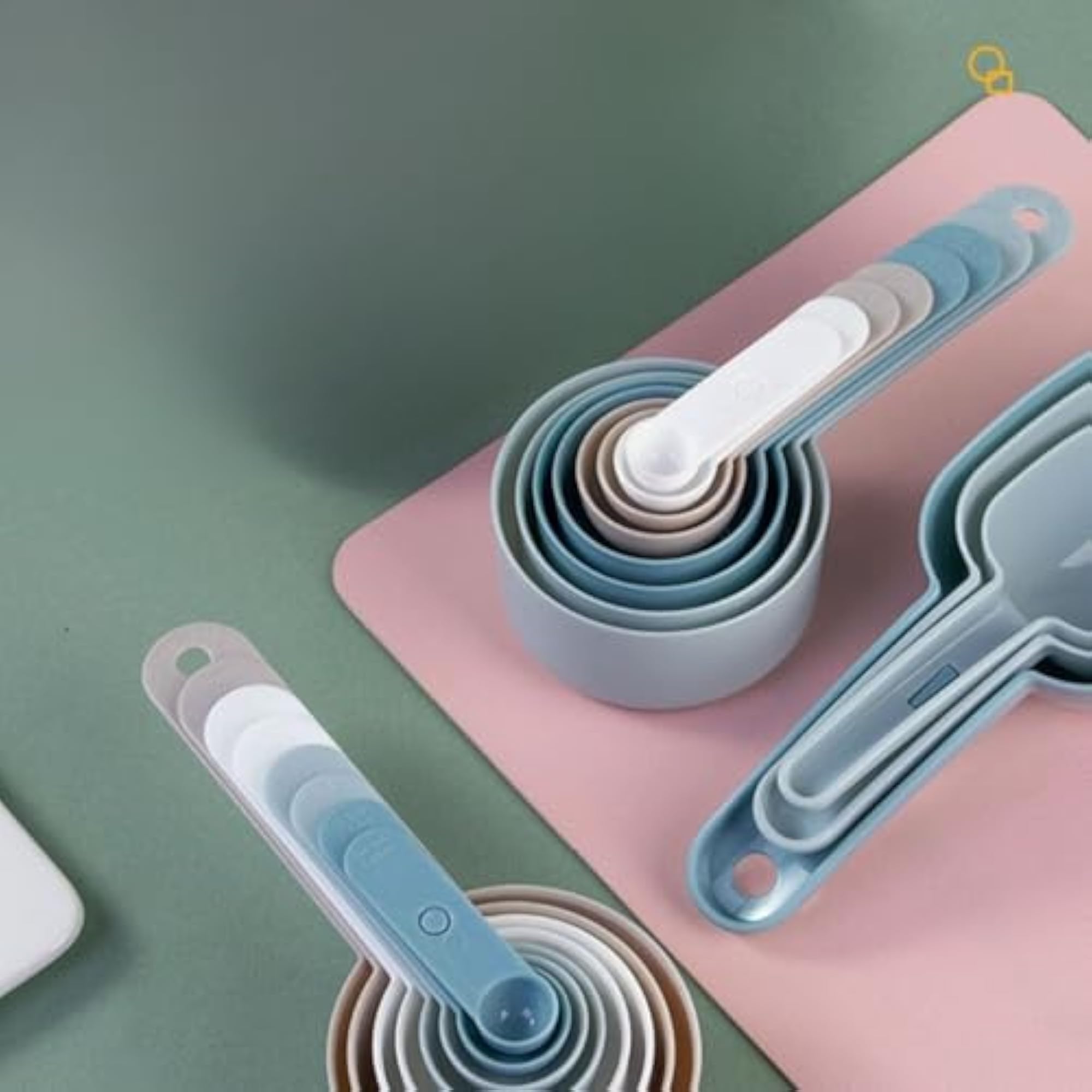 Multi Color Measuring Spoon Set for Kitchen, Accurate Tools