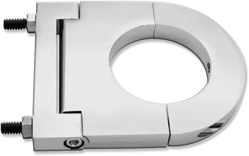 Universal 2.5" Steering Column Drop for 2" Columns Chrome Aluminum