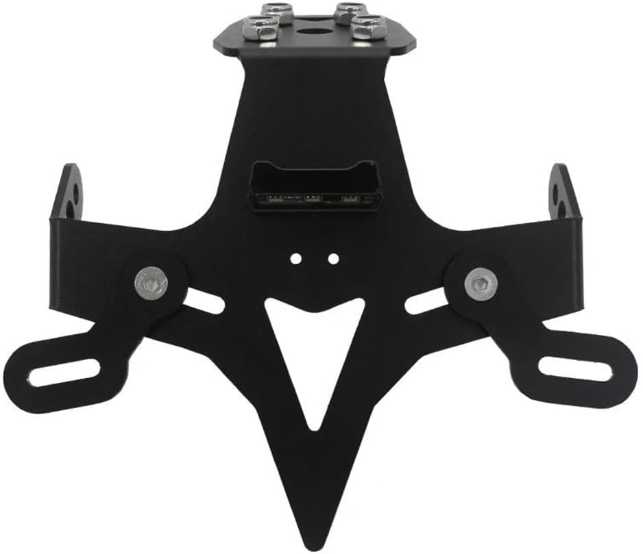 For K&awasaki NINJA ZX25R ZX 25R ZX-25R 2020-2022 Motorcycle Tail Tidy Mudguard Rear Support License Plate Frame Bracket With Light Motorcycle, Black