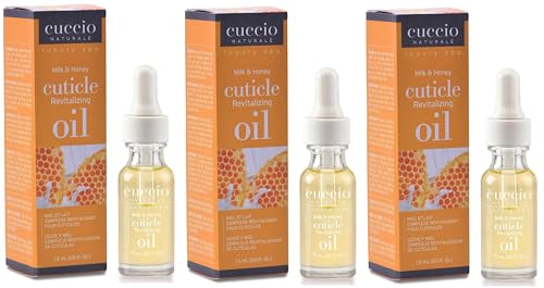 Cuccio Milk & Honey Cuticle Revitalizer Complex Oil 0.5 oz (3 Pieces)