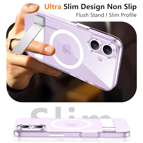 SPIDERCASE for iPhone 17 Case, Built-in Stand, Clear by SPIDERCASE - Used condition - Image 7