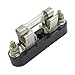 Aexit AC 60V Electrical 40A Overload Protection Boat Glass Fast Blow Tube Fuses 8 x 37mm Fuses w Base